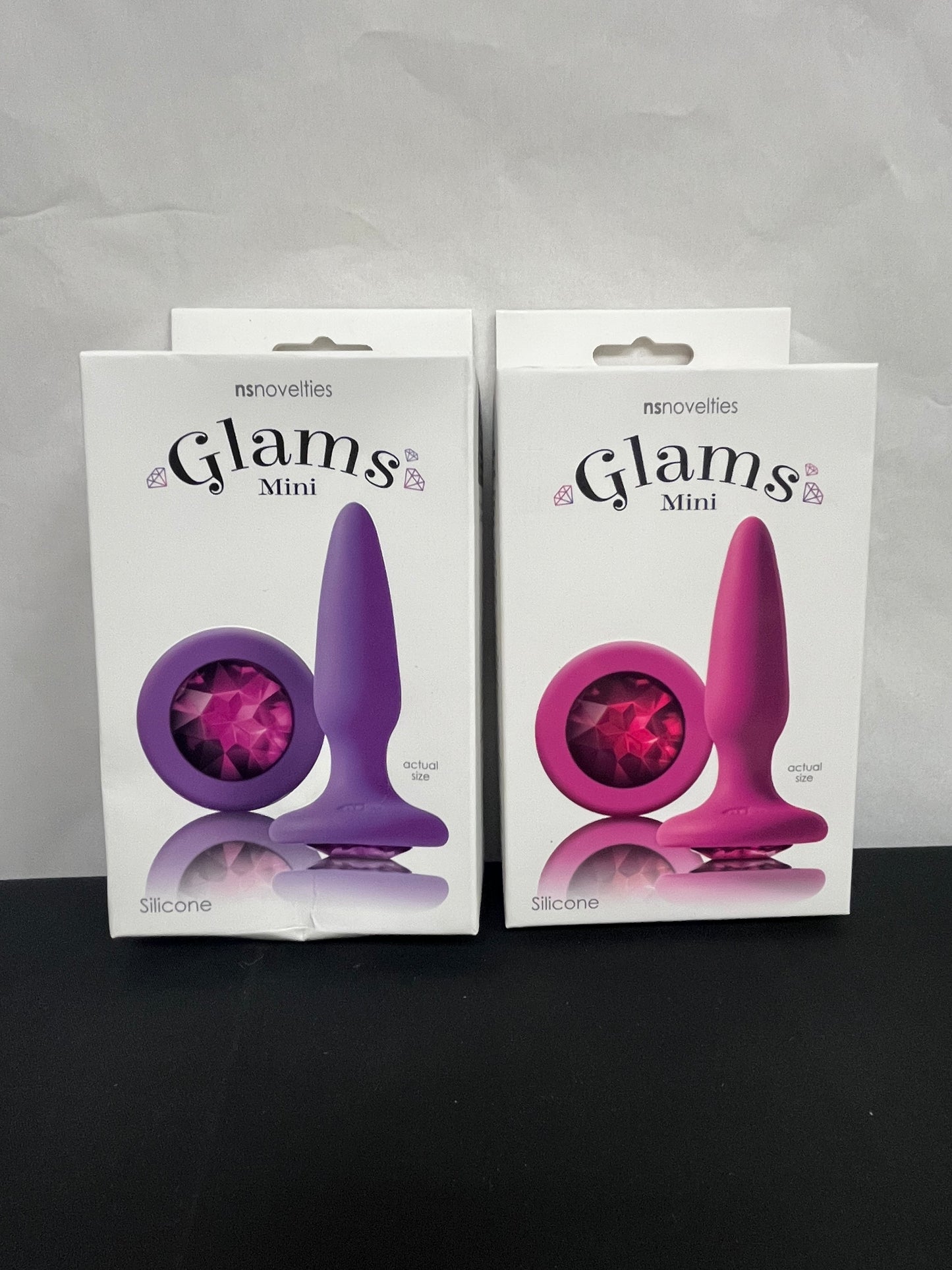 Glams Mini Gem Silicone Butt Plug