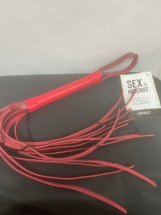Sex & Mischief Ex's & Oh's Crystal Flogger