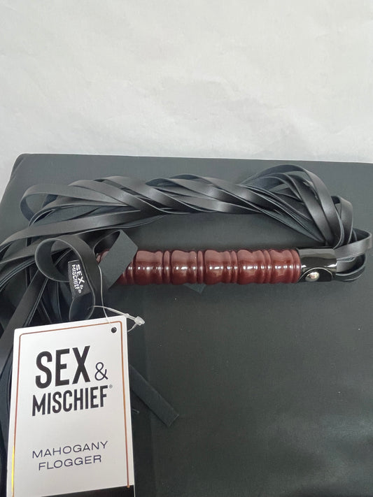 Sportsheets Sex & Mischief Mahogany Flogger