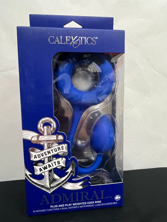 CalExotics Admiral Plug and Play Weighted Cock Ring