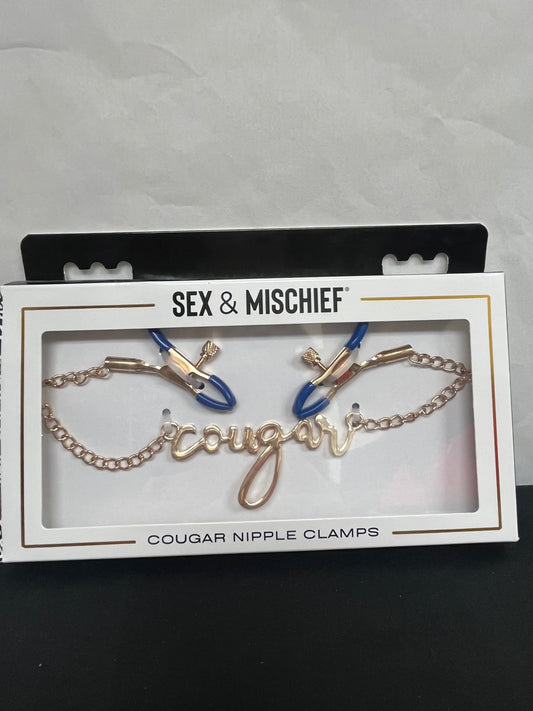 Sex & Mischief Cougar Nipple Clamps