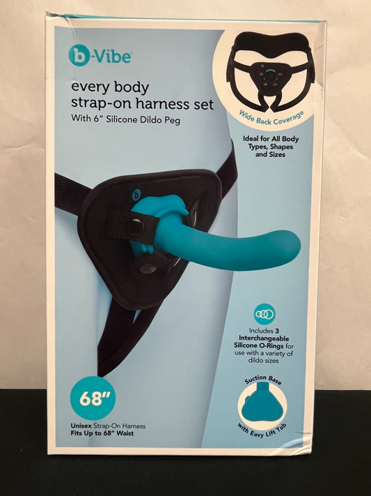 B-Vibe Every Body Strap-On Harness Set