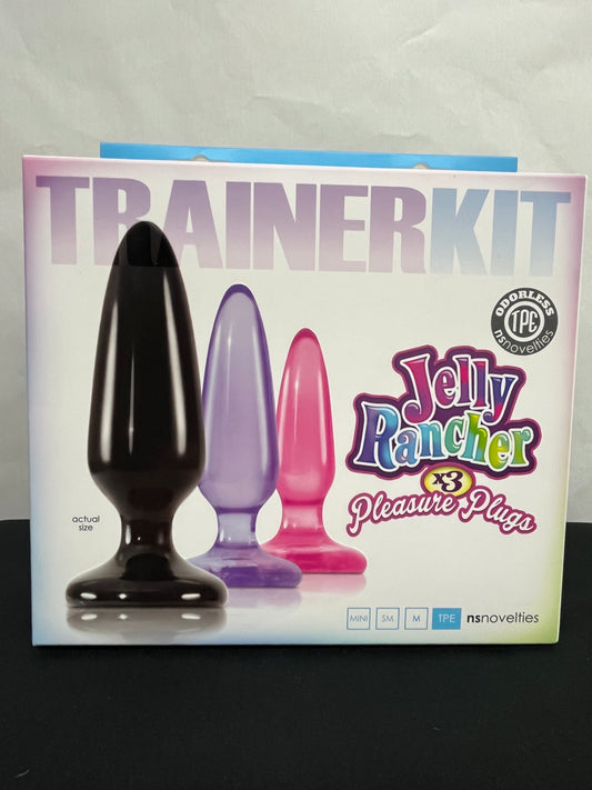 NS Novelties Jelly Rancher Anal Trainer Pleasure Plugs Kit