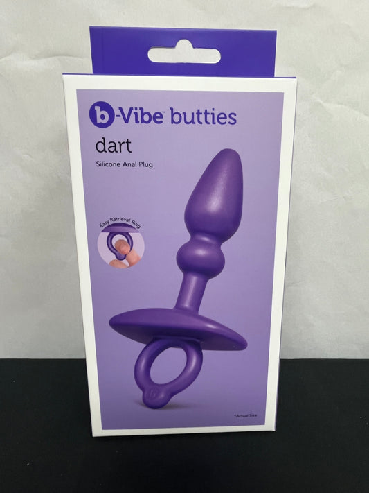 B-Vibe Butties Dart Silicone Anal Plug