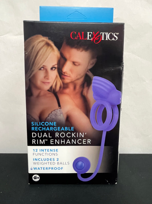 CalExotics Dual Rockin' Rim Enhancer Cock Ring