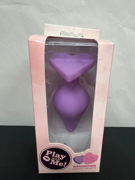 Candy Hearts Plug -F**k Me Medium