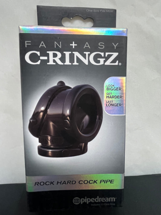 Fantasy C-Ringz Rock Hard Cock Pipe