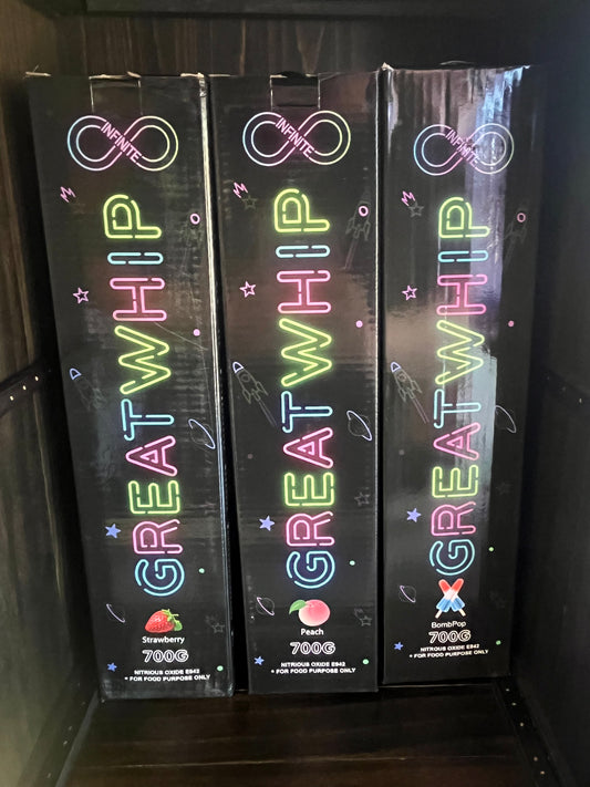 Infinite Great Whip 700g Flavored Cannister