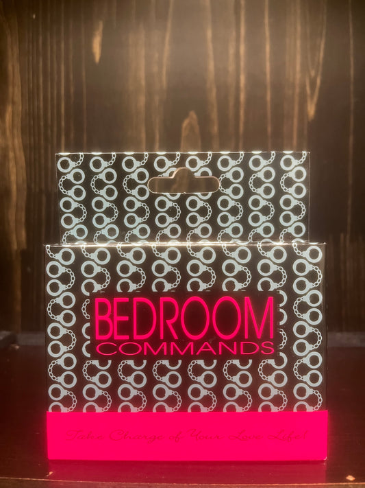 Bedroom Commands Card Game