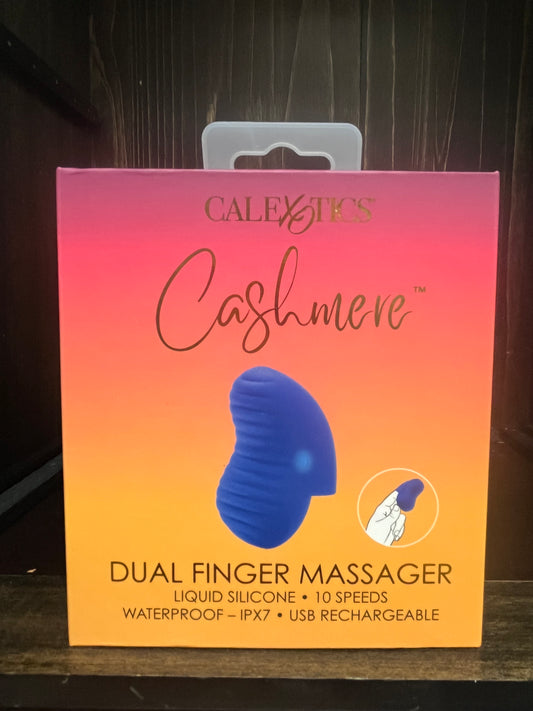 CalExotics Cashmere Dual Finger Massager Vibe