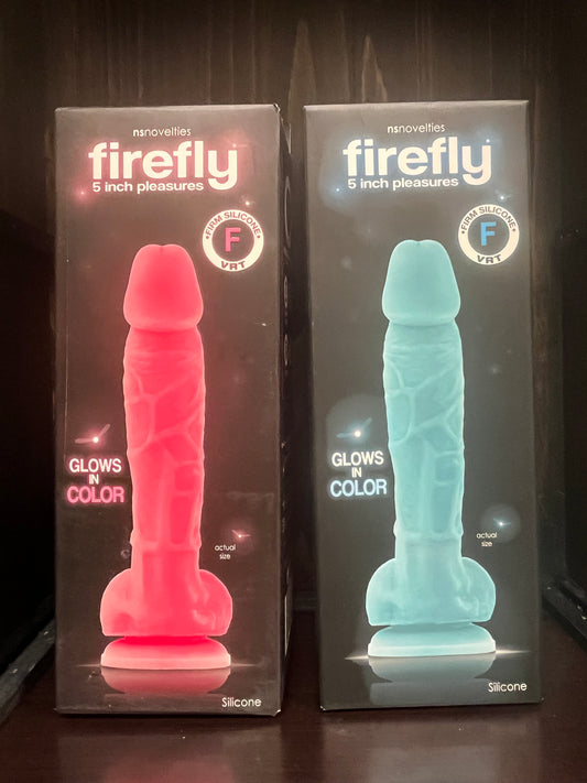NS Novelties Firefly 5 Inch Pleasures Firm Silicone Dildo
