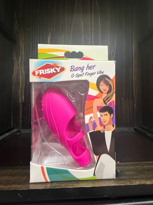 Bang Her G-Spot Finger Vibe in Pink