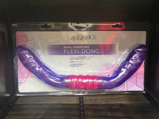 CalExotics Dual Vibrating Flexi-Dildo