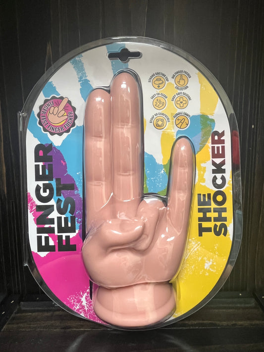 Finger Fest The Shocker Dildo By Hott Products
