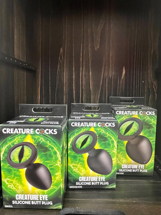 Creature Cocks Creature Eye Silicone Butt Plugs