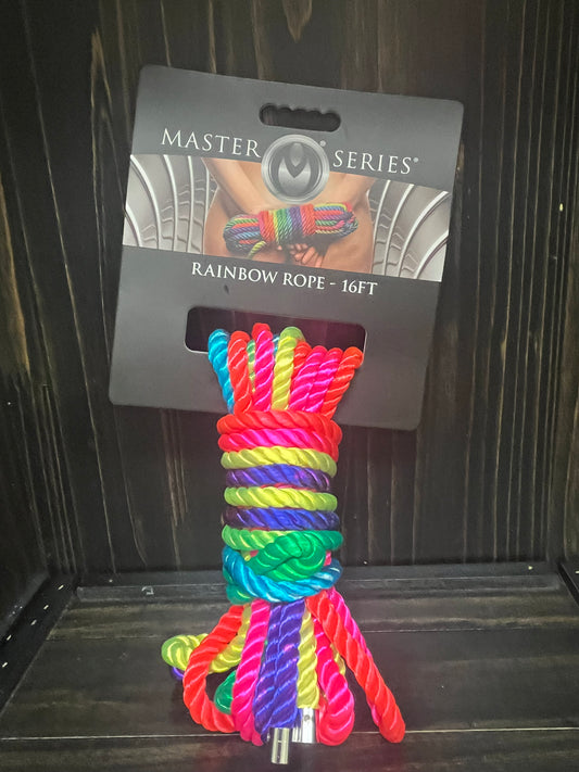 Master Series Rainbow Rope in 16'/4.8m
