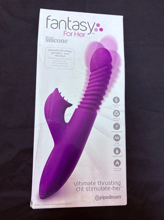 Fantasy for Her Ultimate Thrusting Clit Stimulator