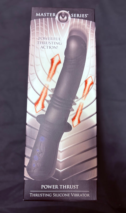 Master Series Power Thrust Thrusting Silicone Vibe