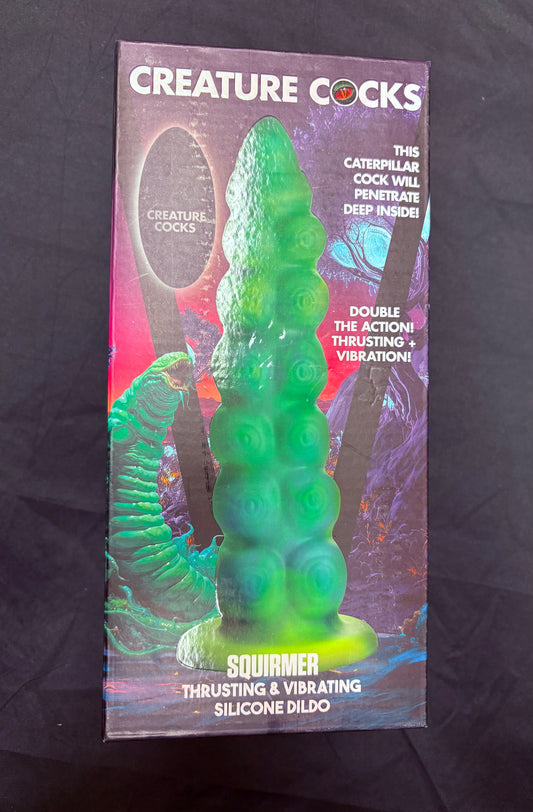 Creature Cocks Squirmer Thrusting & Vibrating Dildo