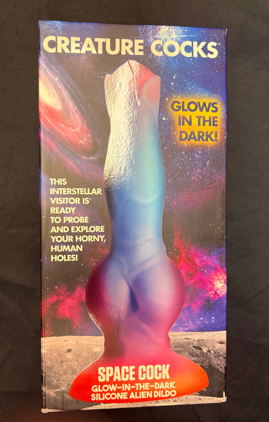 Creature Cocks Space Cock Glow-in-the-Dark Alien Dildo