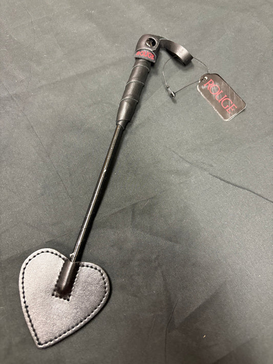 CalExotics Leather Mini Spade Paddle in Black