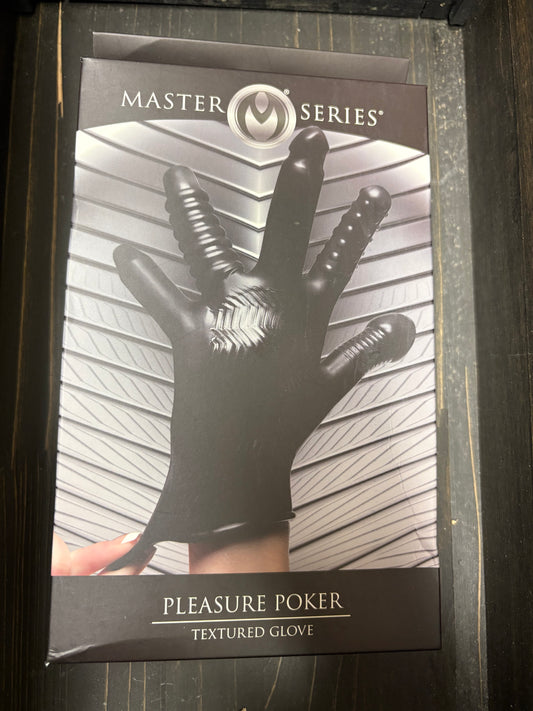 Pleasure Poker Textured Stimulation Glove