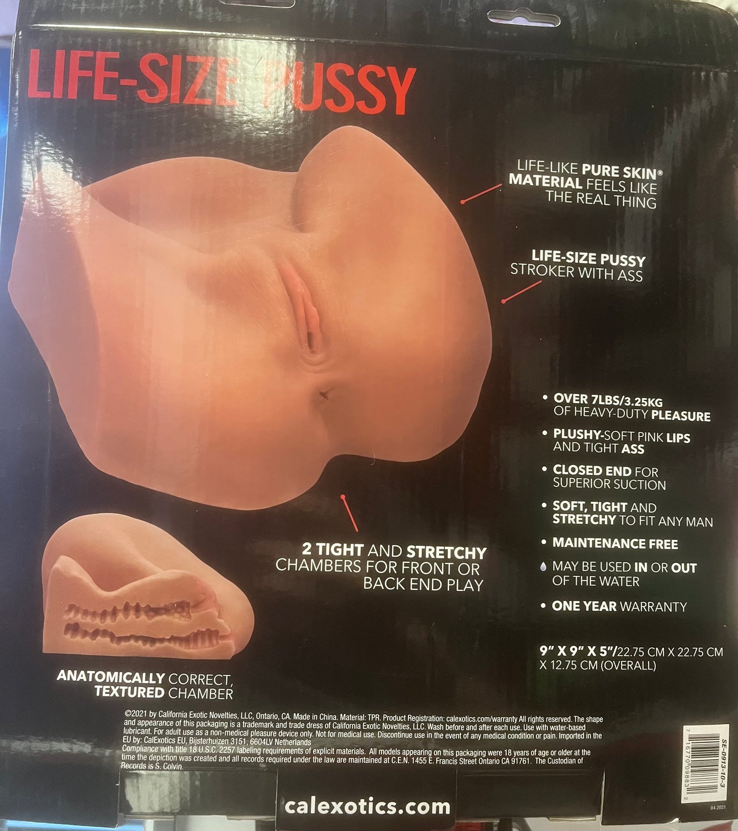 CalExotics Stroke It Life-Size Ass Masturbator