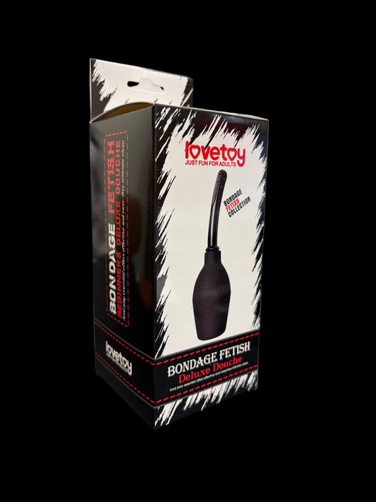 LoveToy BondageFetish Deluxe Douche -Large Flat Bottom