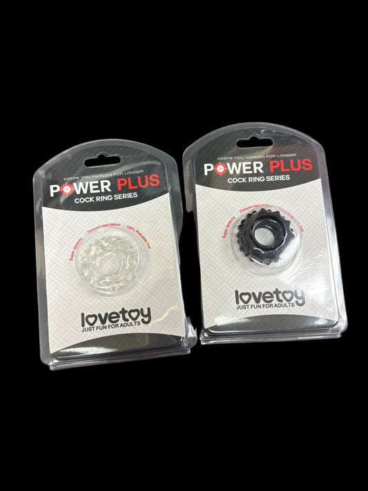 LoveToy Power Plus Cock Ring Series