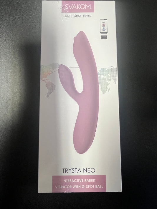 Svakom Trysta Neo Interactive Rabbit Vibe with G-Spot Ball
