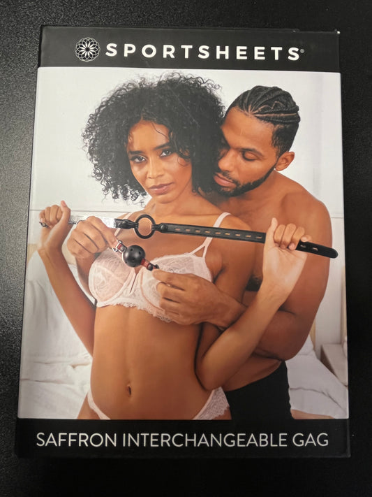 SportSheets Saffron Interchangeable Gag