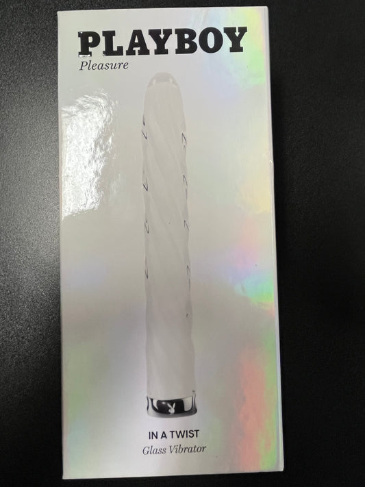 Playboy Playboy Pleasure In A Twist Glass Vibe