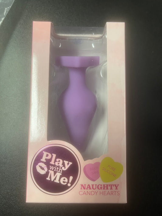 Candy Hearts Do Me Now Small Butt Plug