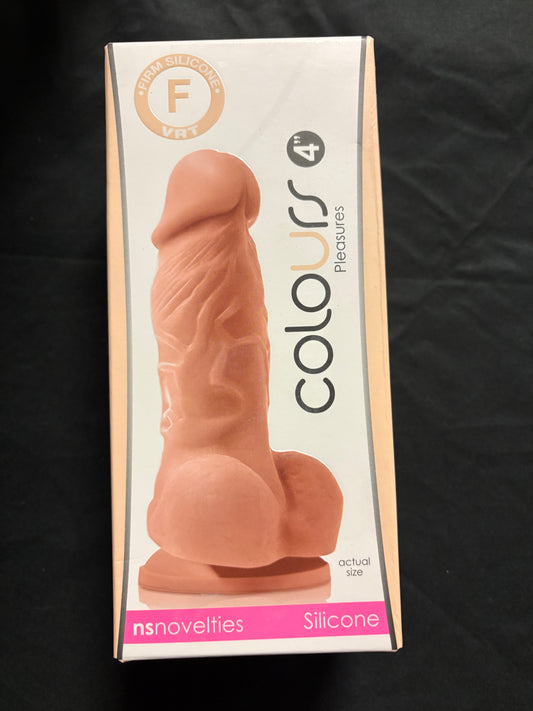 Colours Pleasures 4" Silicone Dildo