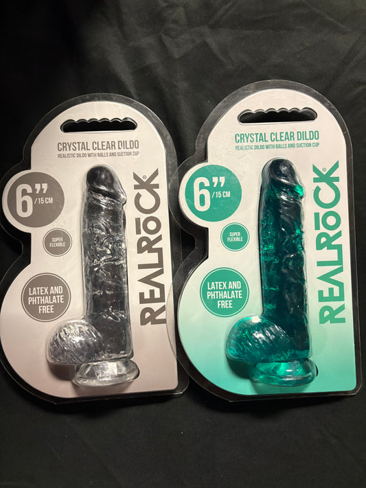 Real Rock 6" Ballsy Dildo