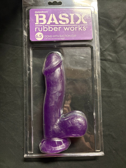 Pipedream Basix 6.5 Inch Suction Base Dildo