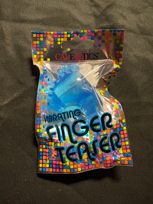 CalExotics Vibrating Finger Teaser in Blue