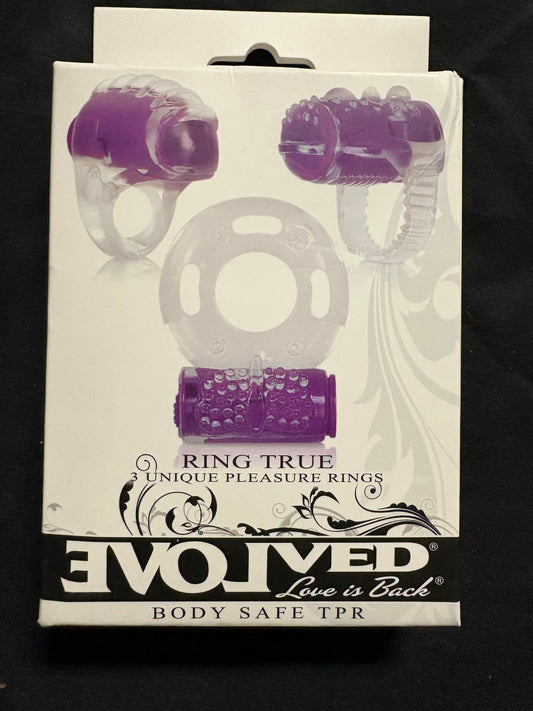 Ring True Pleasure Set in Purple
