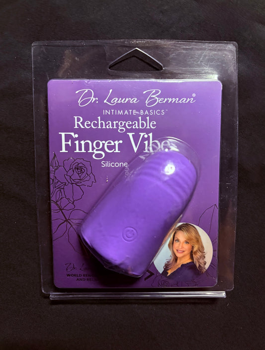 Dr. Laura Bergman Collection Rechargeable Finger Vibe