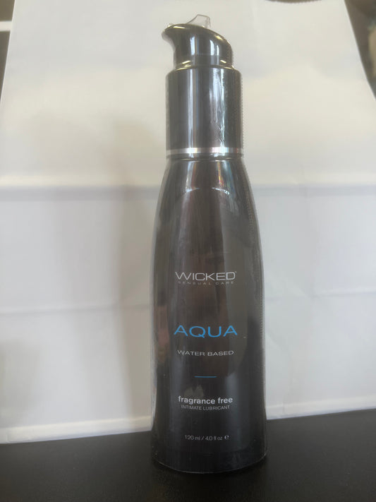 Aqua Condom Safe Lube 4oz/120ml in Fragrance Free
