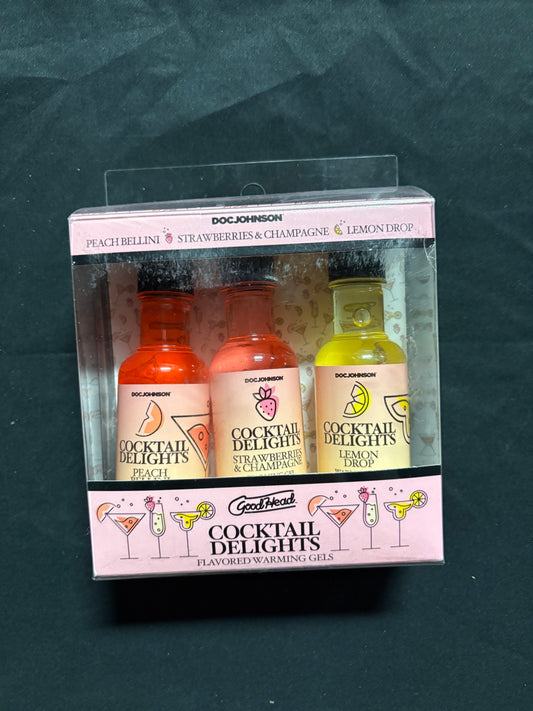 GoodHead Cocktail Delights Flavored Warming Gel