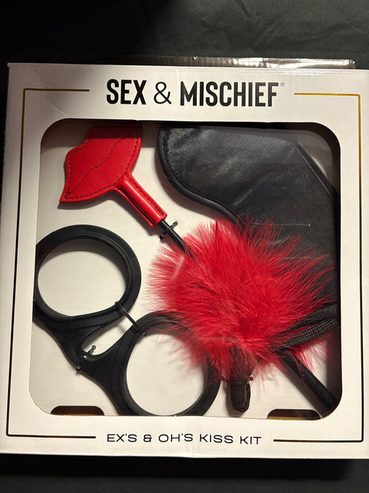 Sex & Mischief Ex's & Oh's Kiss Kit