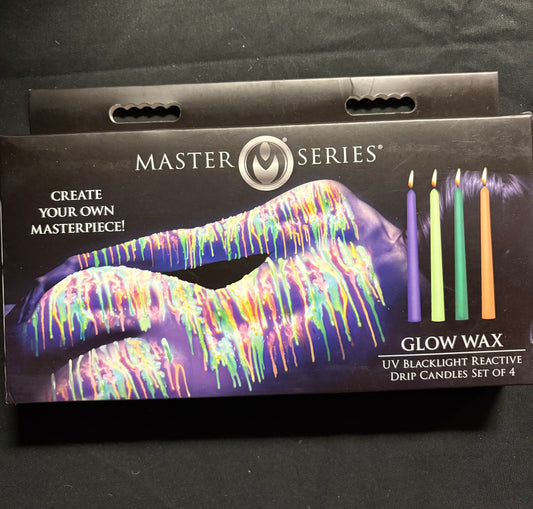 Master Series Glow Wax UV Drip Candles