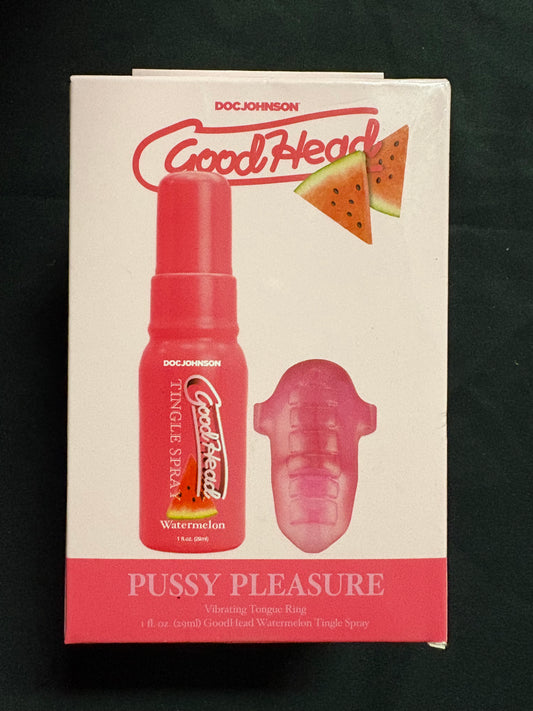 GoodHead Pussy Pleasure Kit in Watermelon