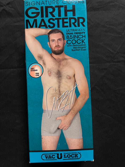 Signature Cocks Girth Masterr 8.5" Vac-U-Lock Cock
