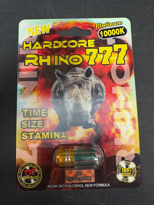 Hardcore Platinum Rhino777 10K