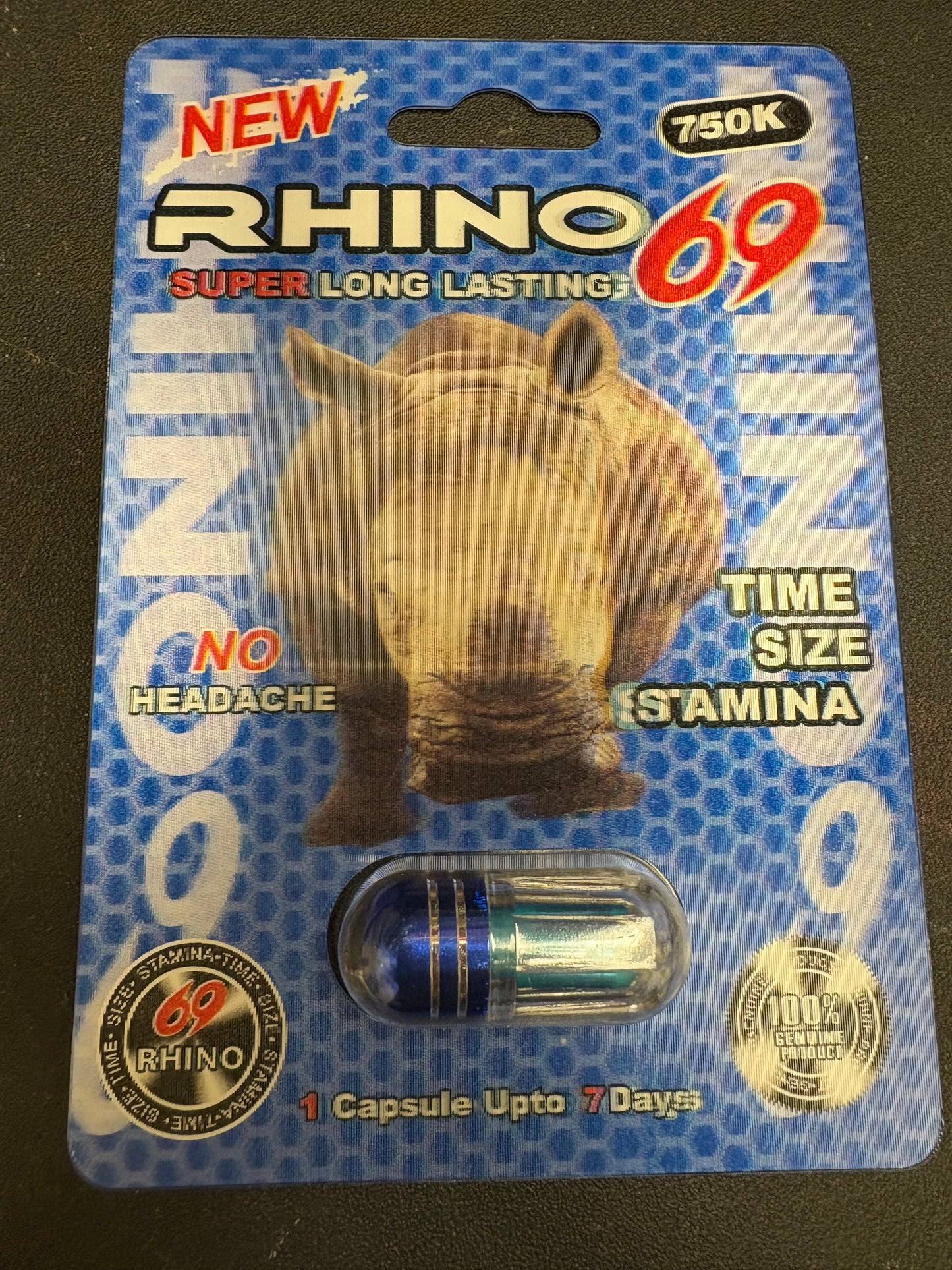 Rhino 69 High Dose 750K