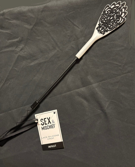 Sex & Mischief Lace Silicone Impression Crop