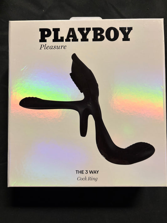 Playboy The 3 Way Vibrating Cock Ring