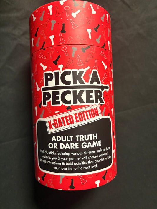 Pick-A-Pecker X-Rated Edition Truth or Dare Game